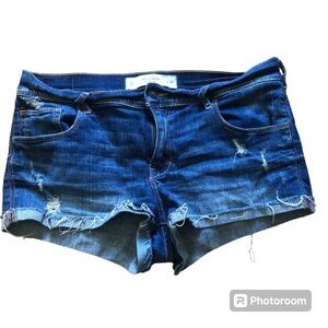 Abercrombie & Fitch Jean Shorts Size 10